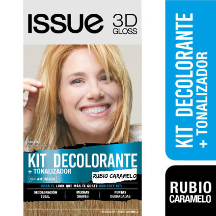 Picture of ISSUE KIT DECOLORANTE + TONALIZADOR RUBIO CARAMELO