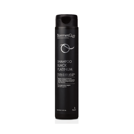 Picture of BONMETIQUE SHAMPOO BLACK PLATINUM X350.