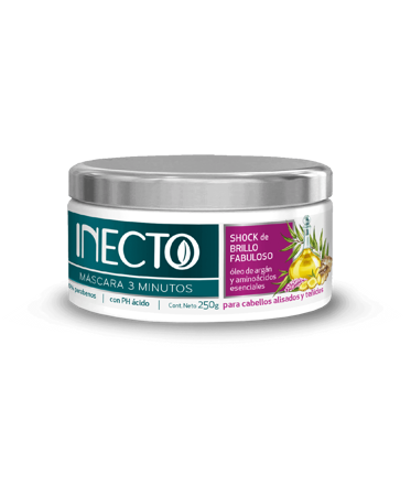 Picture of INECTO MÁSCARA CAPILAR SHOCK DE BRILLO FABULOSO X 250 G