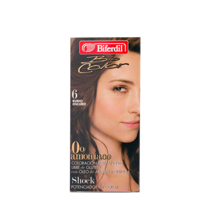 Picture of TINTURA BIOCOLOR 0% AMONÍACO #6 RUBIO OSCURO