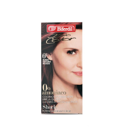Picture of TINTURA BIOCOLOR 0% AMONÍACO #6.6 RUBIO OSCURO ROJIZO