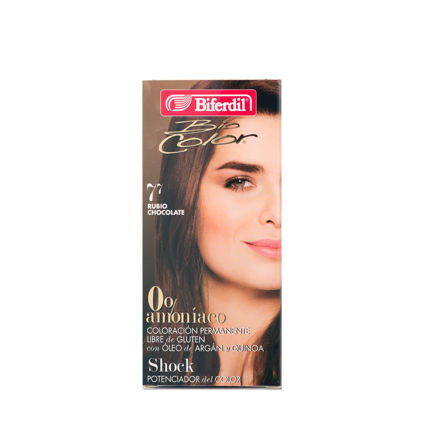 Picture of TINTURA BIOCOLOR 0% AMONÍACO #7.7 RUBIO CHOCOLATE