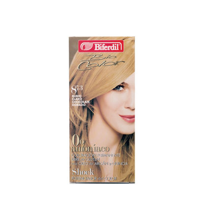 Picture of TINTURA BIOCOLOR 0% AMONÍACO #8.73 RUBIO CLARO CHOCOLATE DORADO