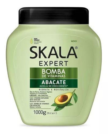 Picture of SKALA TRATAMIENTO CAPILAR BOMBA DE VITAMINAS - ABACATE X 1000 GR