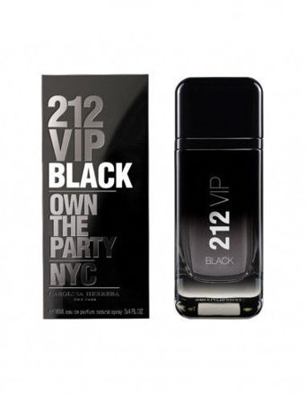 Imagen de PERFUME CAROLINA HERRERA 212 VIP BLACK MEN EDP X 100 ML