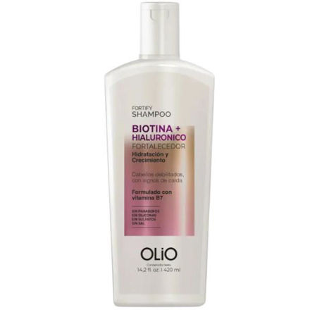 Imagen de SHAMPOO OLIO BIOTINA + HIALURONICO - 420 ML