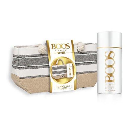 Imagen de PACK BOSS EDP INTENSE WOMAN EDP X 90 + CARTERA